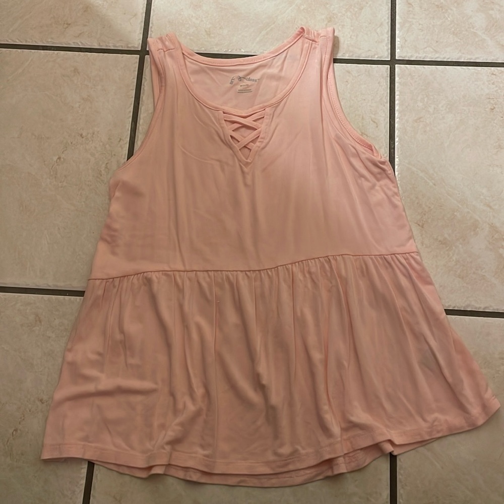 💛 Art Class pink tank